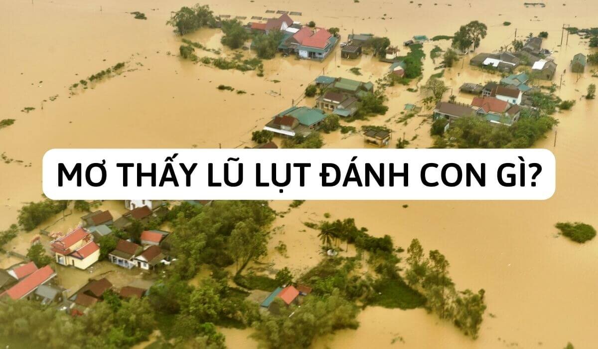Giải mã giấc mơ thấy nước ngập, lũ lụt. Con số may mắn 6 Mơ thấy một ngôi làng ngập trong nước