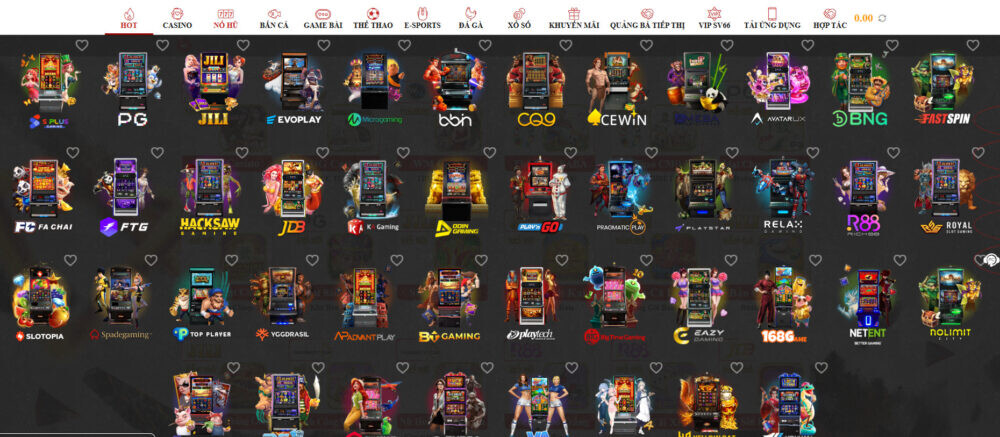 Nạp tiền SV66 - Giao dịch thành công nhận ngay 188k 9 Sản phẩm cá cược đa dạng