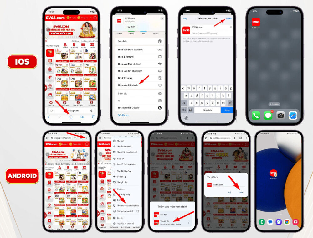 Hướng dẫn tải app SV66 cho điện thoại IOS và Android 10 Tải và cài đặt SV66 trên điện thoại